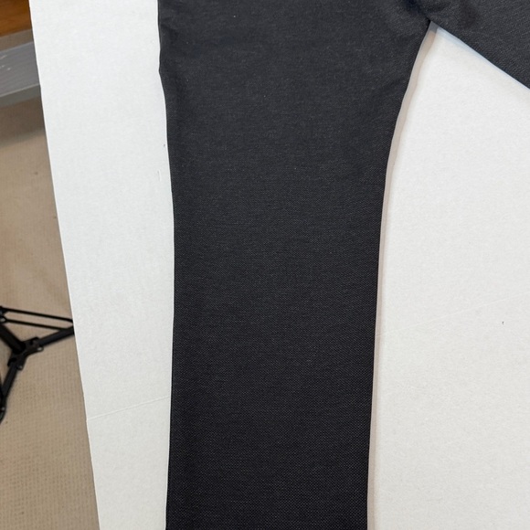 Calvin Klein Gray Textured Stretch Riding Pants - Picture 9 of 15